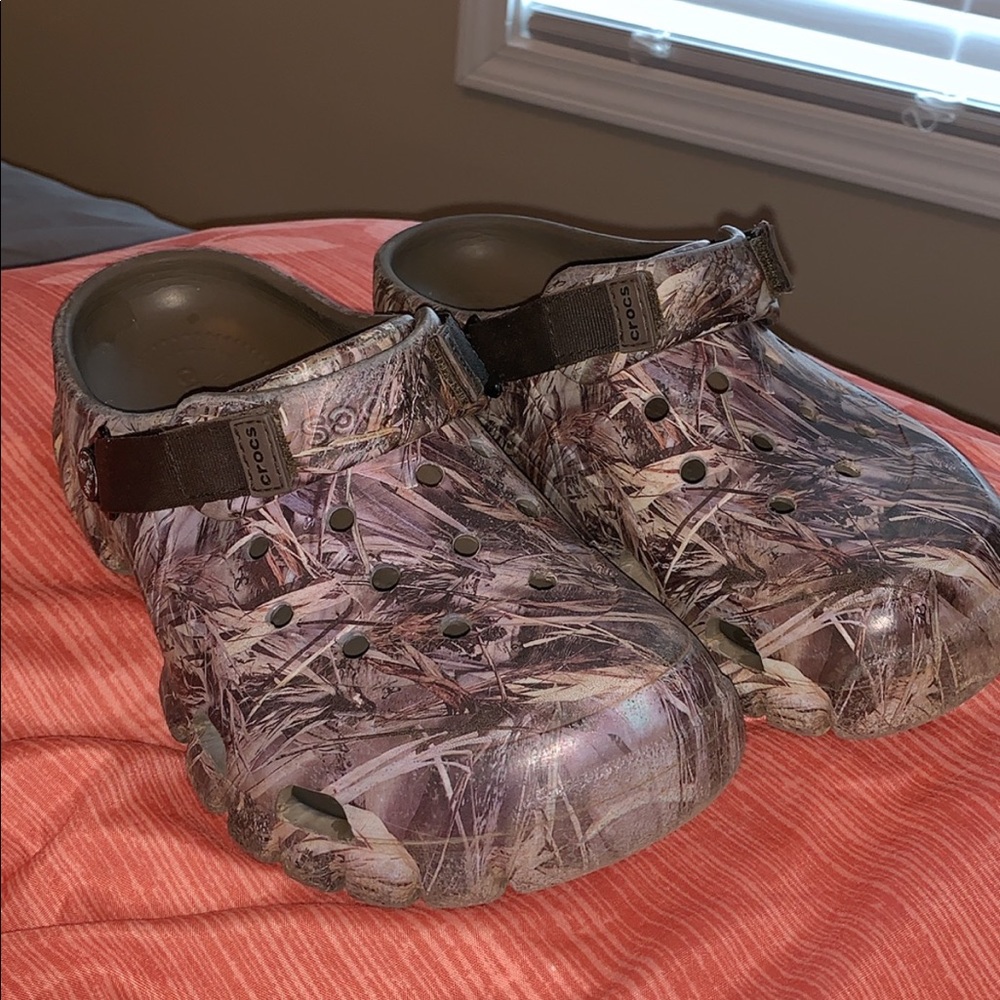 Camo Crocs